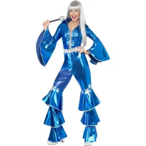 1970s Dancing Dream Costume - Blue