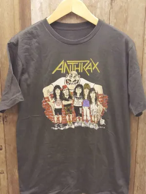 ANTHRAX 100% Cotton New Vintage Band T Shirt