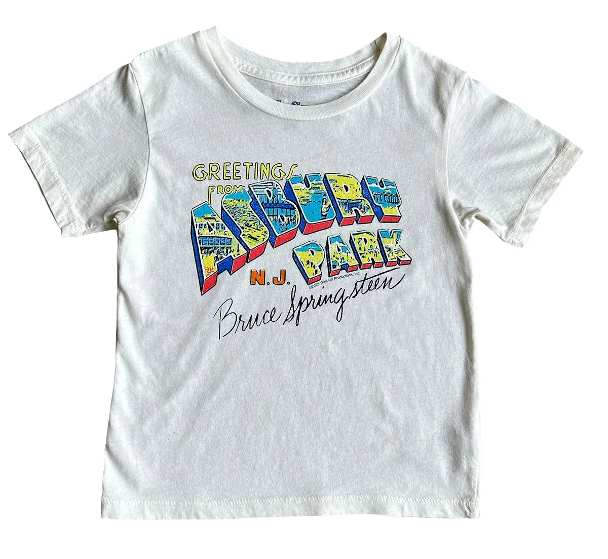 Asbury Park White Organic Tee