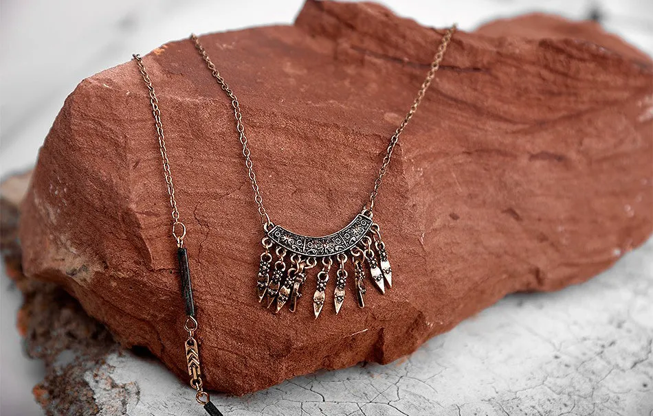 Boho Long Necklace