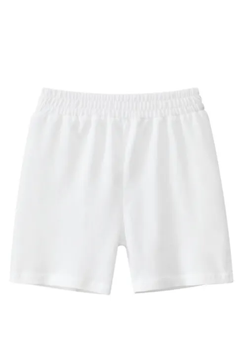 Boys Cotton Elastic Waist Shorts