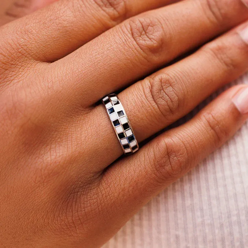 CHECKERBOARD RING