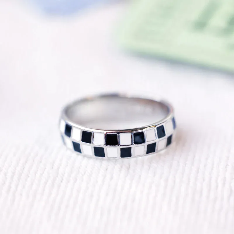 CHECKERBOARD RING