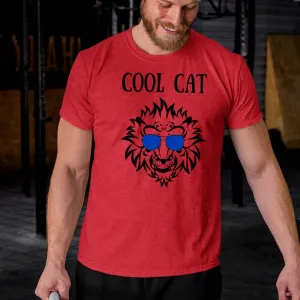 Cool cat graphic t-shirt for men’s