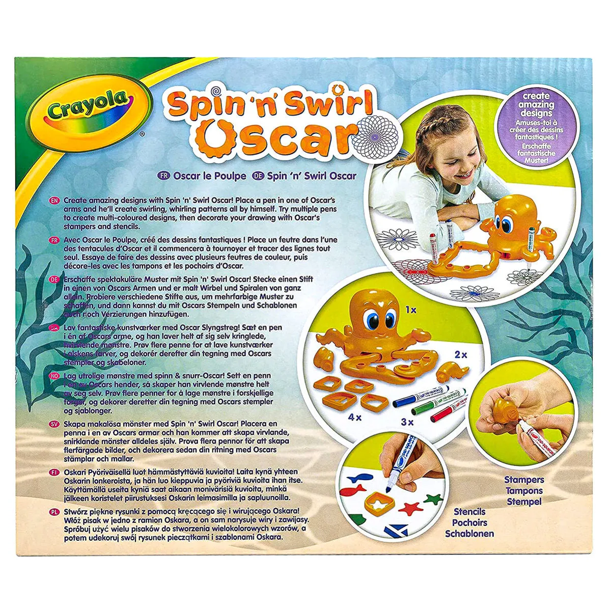 Crayola Spin 'n' Swirl Oscar Drawing Set