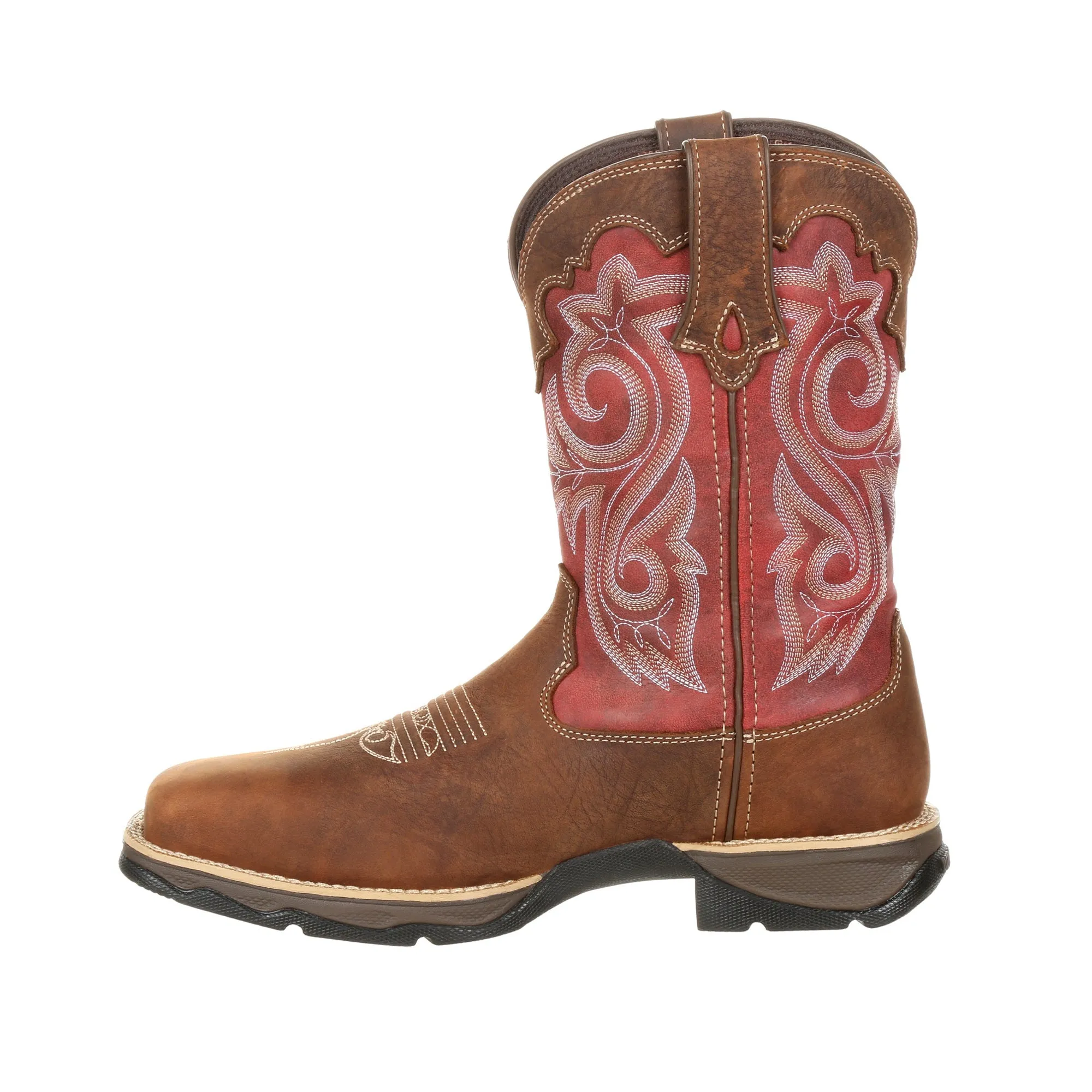 Durango Womens Briar/Rusty Leather Lady Rebel CT Work Boots