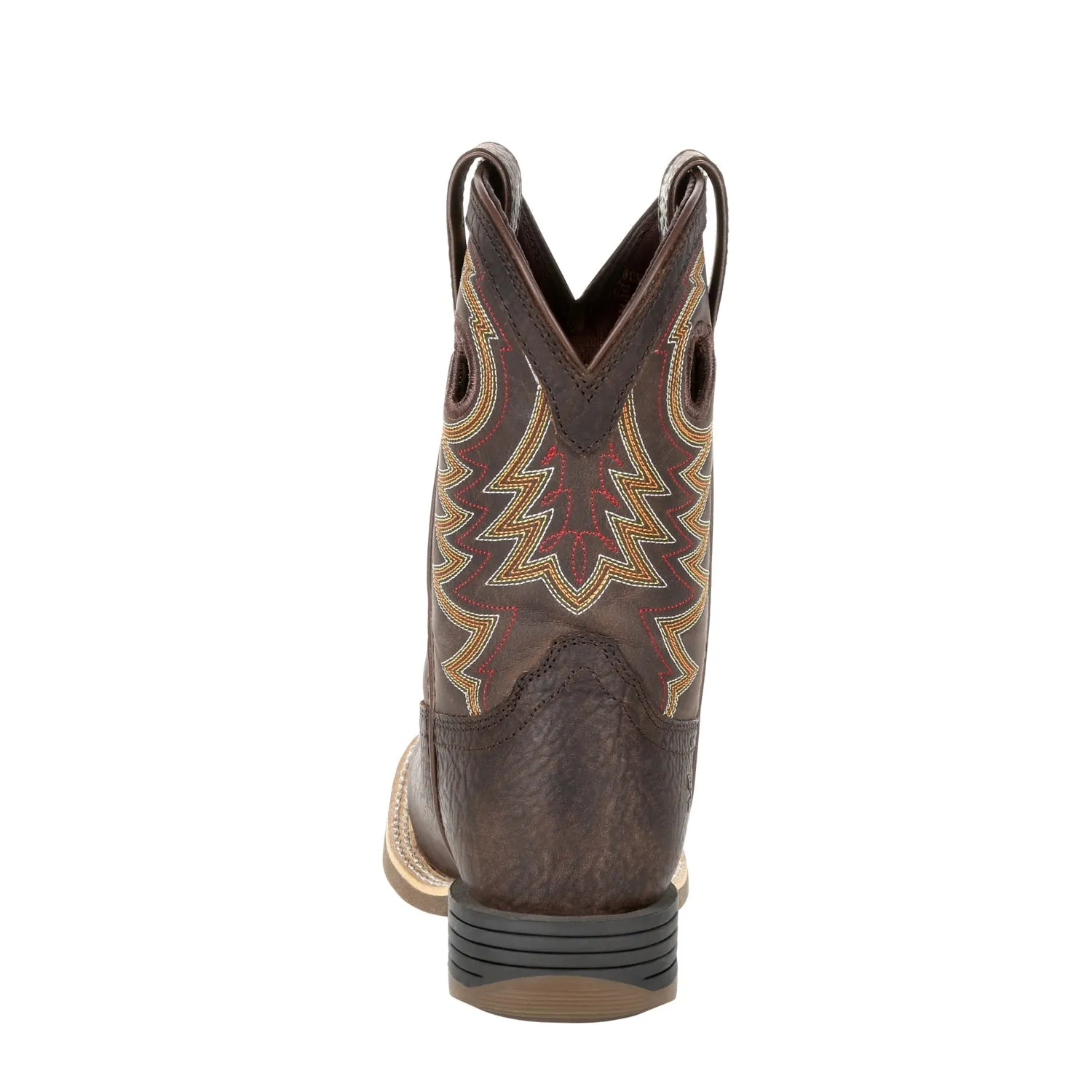 Durango Youth Dark Bay Leather Lil Rebel Pro Western Cowboy Boots