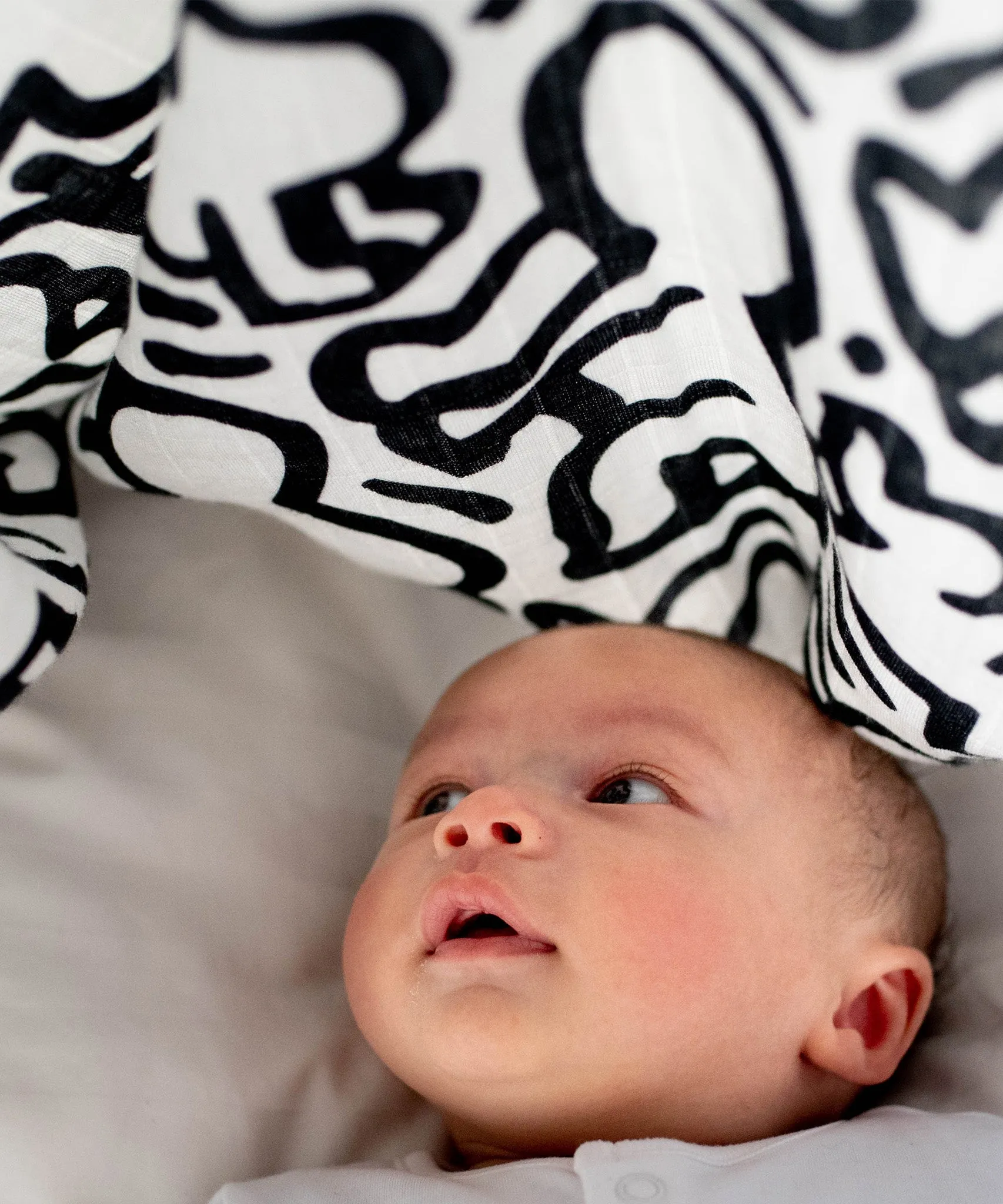 Etta Loves X Keith Haring Extra Large Muslin Square - Baby