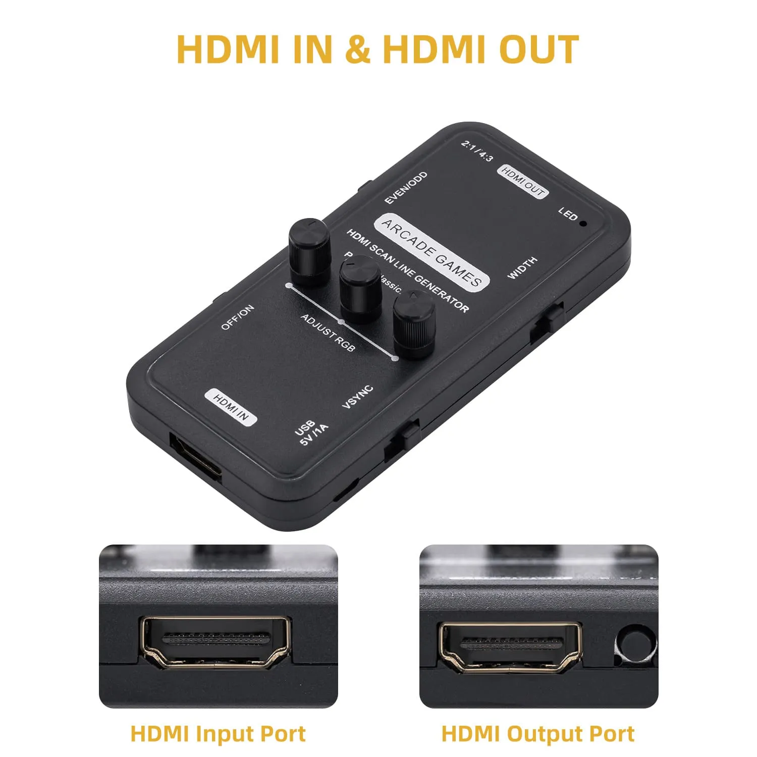 HDMI Scanline Generator