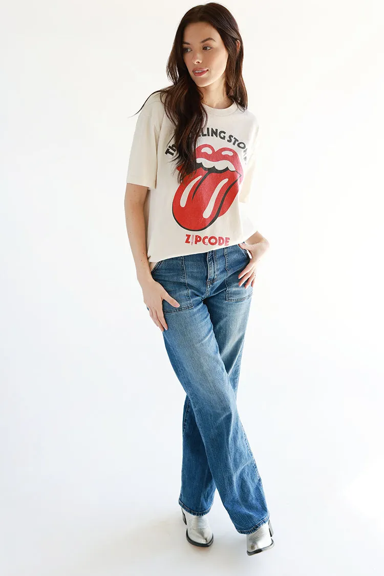 Ivory Rolling Stones Band T-Shirt