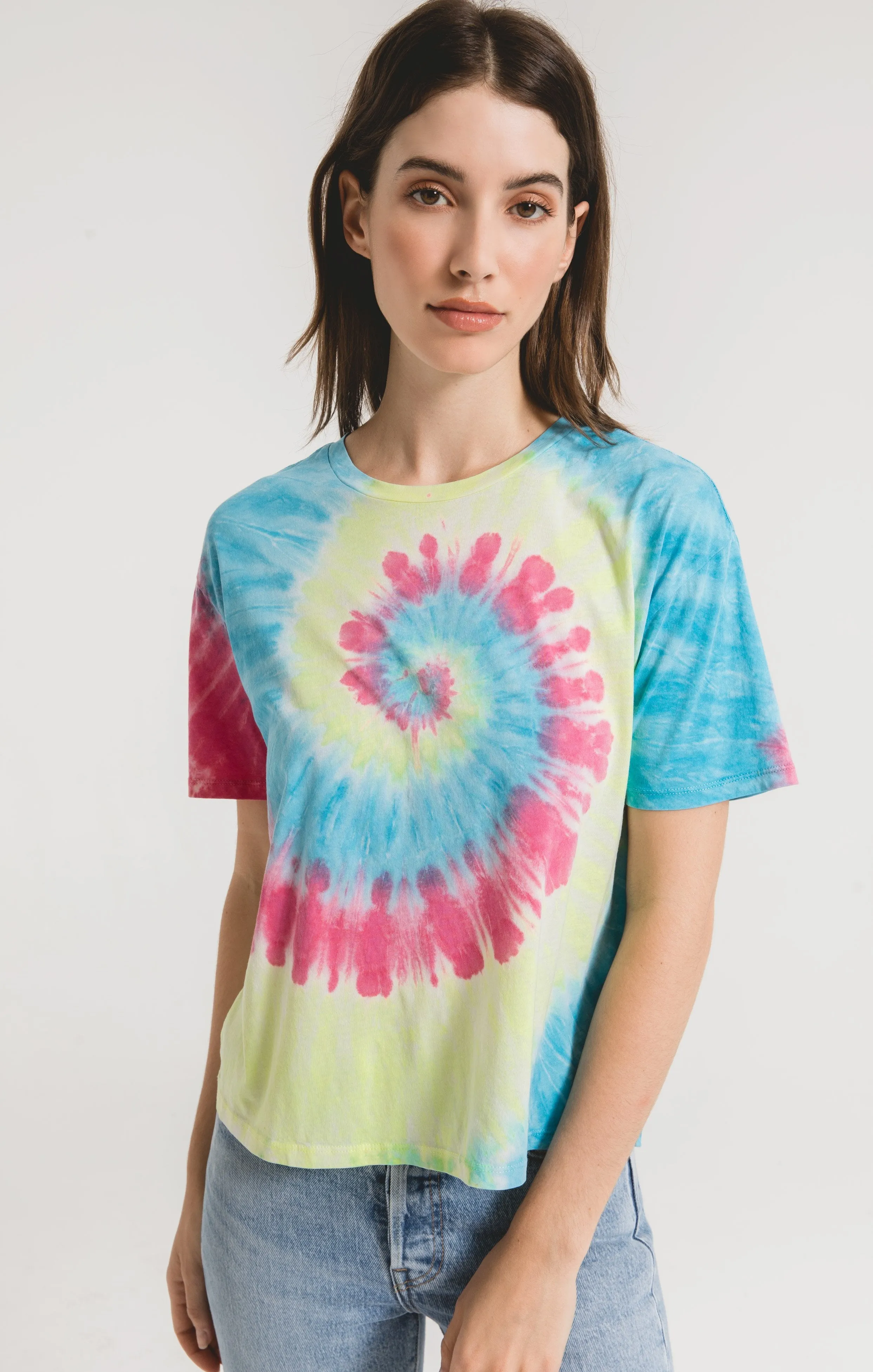 Neon Tie-Dye Tee