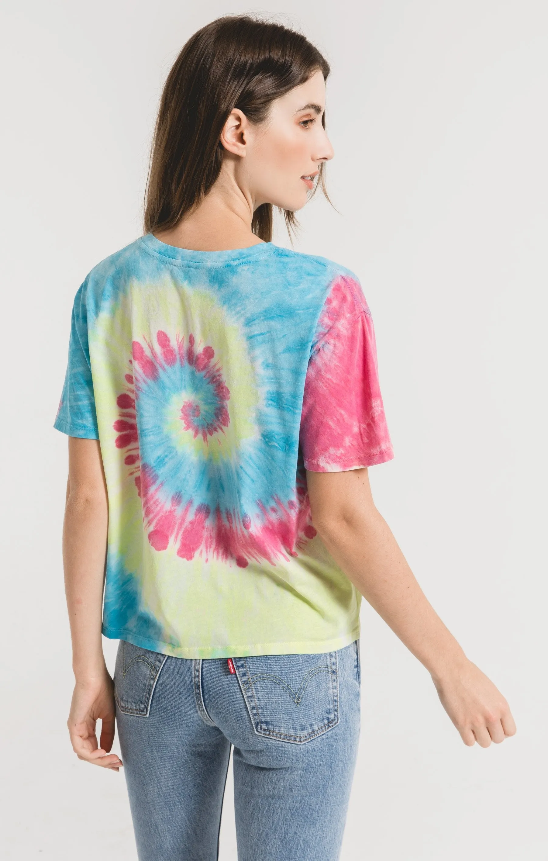 Neon Tie-Dye Tee