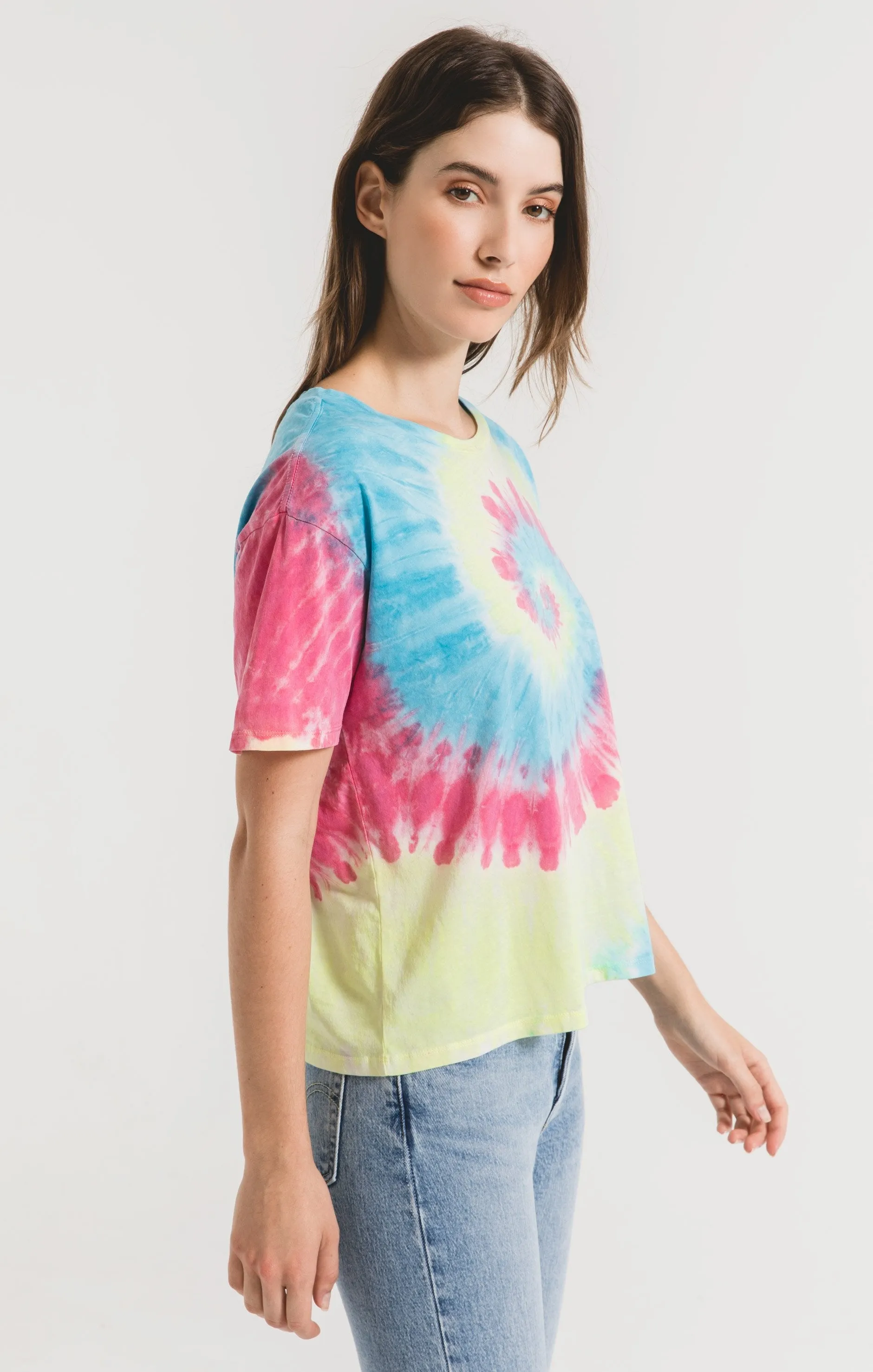 Neon Tie-Dye Tee