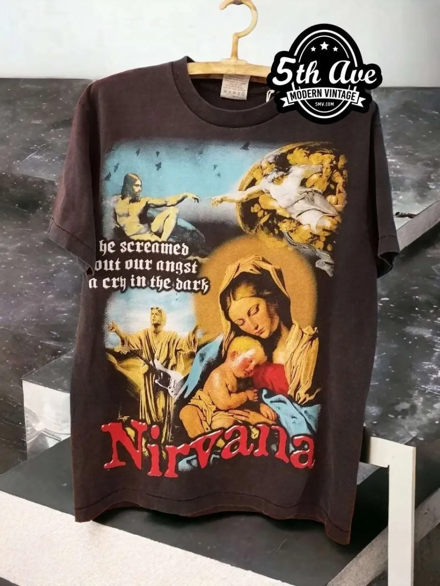 Nirvana Bootleg Single Stitch t shirt