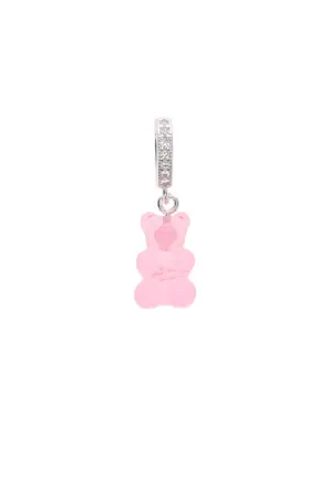 Nostalgia Bear Bubblegum Pave Pendant