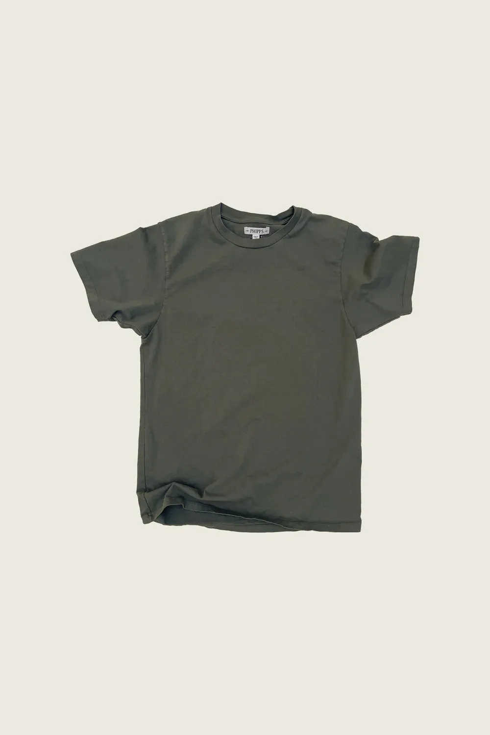 PHIPPS CLASSIC LOGO T KHAKI