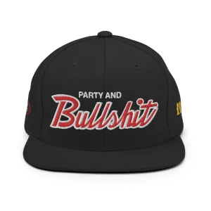 RETRO 1 OG BRED "PARTY & BULLSH*T" SNAPBACK HAT