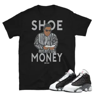 Retro 13 Black Flint Shoe Money Shirt