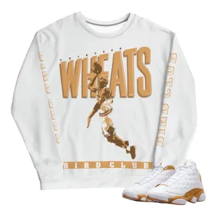 Retro 13 "Wheat" Wheats Cereal Sweatshirt