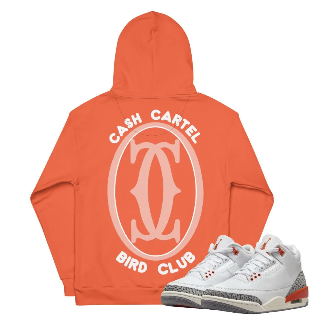 Retro 3 "Georgia Peach" Cash Cartel Hoodie