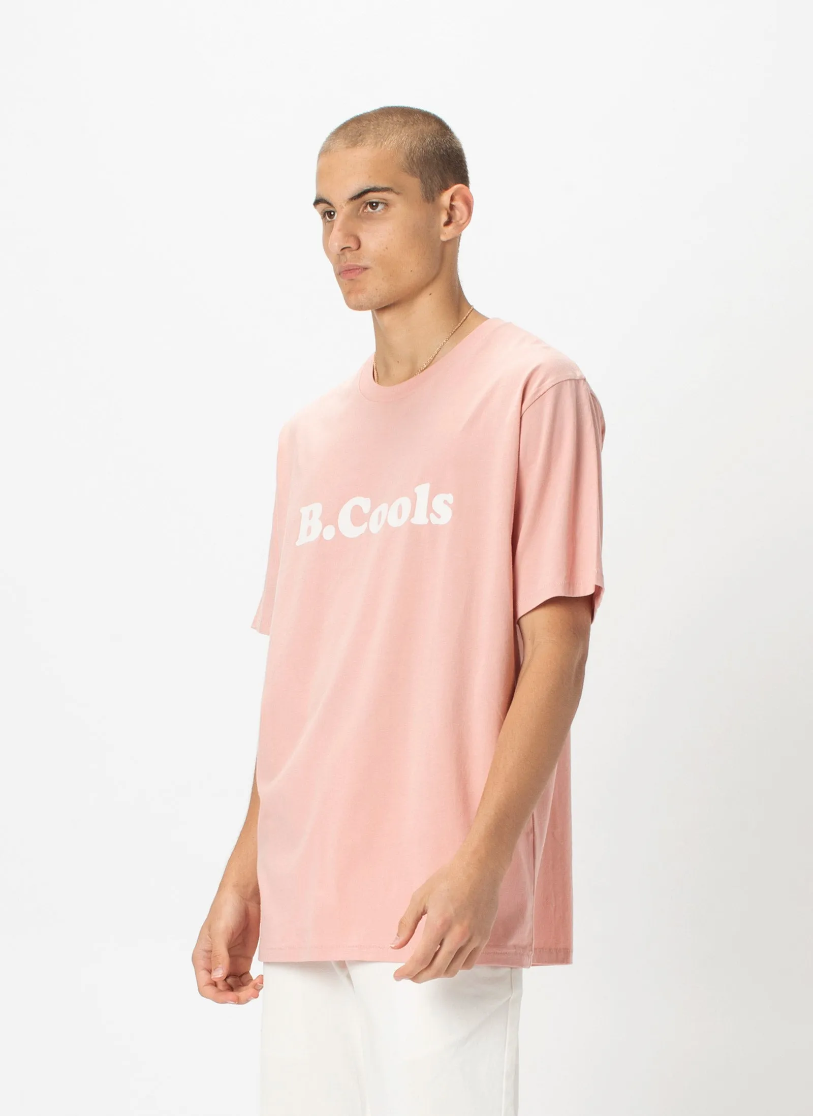 Retro Logo Tee Dusty Pink