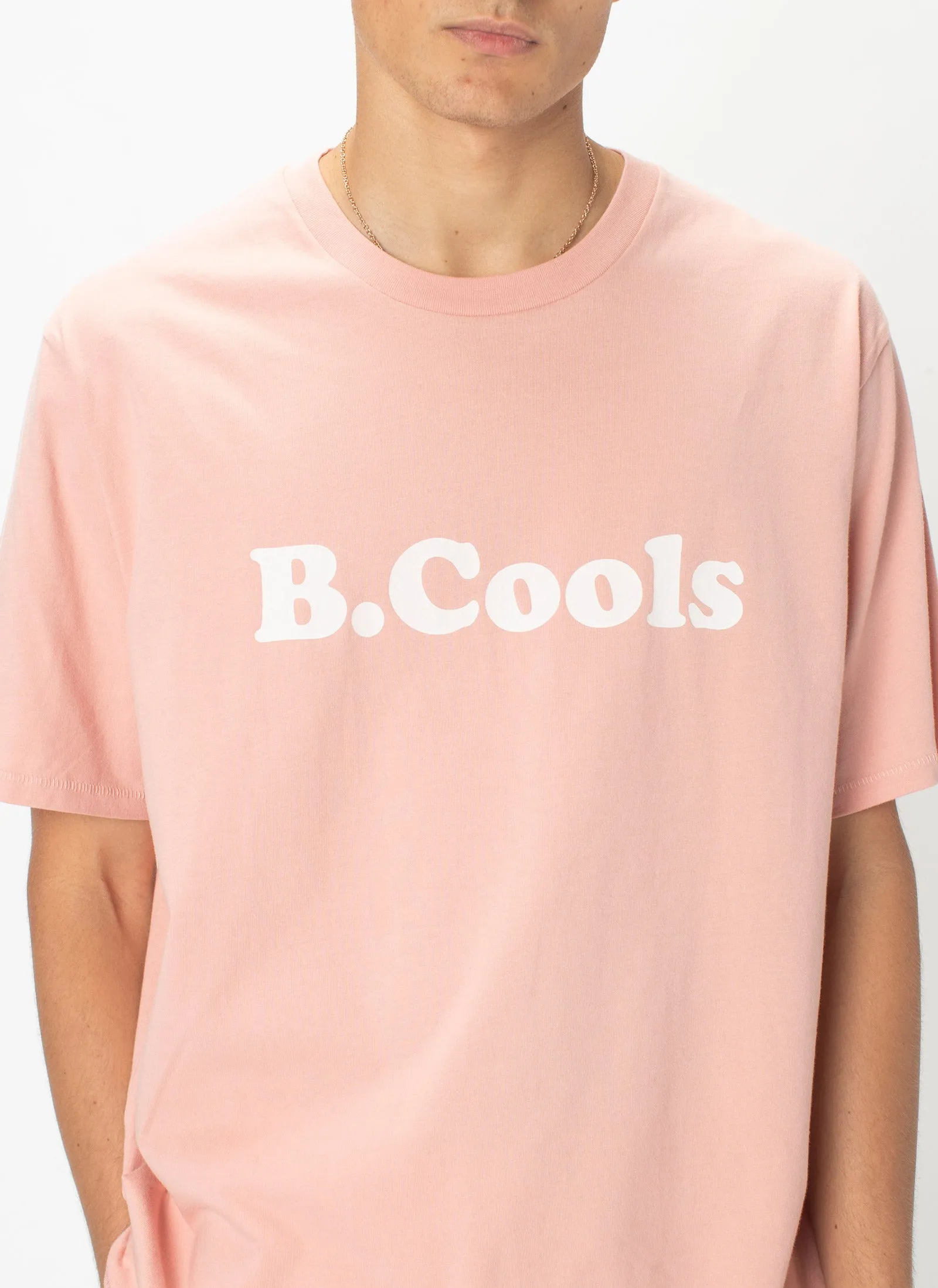 Retro Logo Tee Dusty Pink