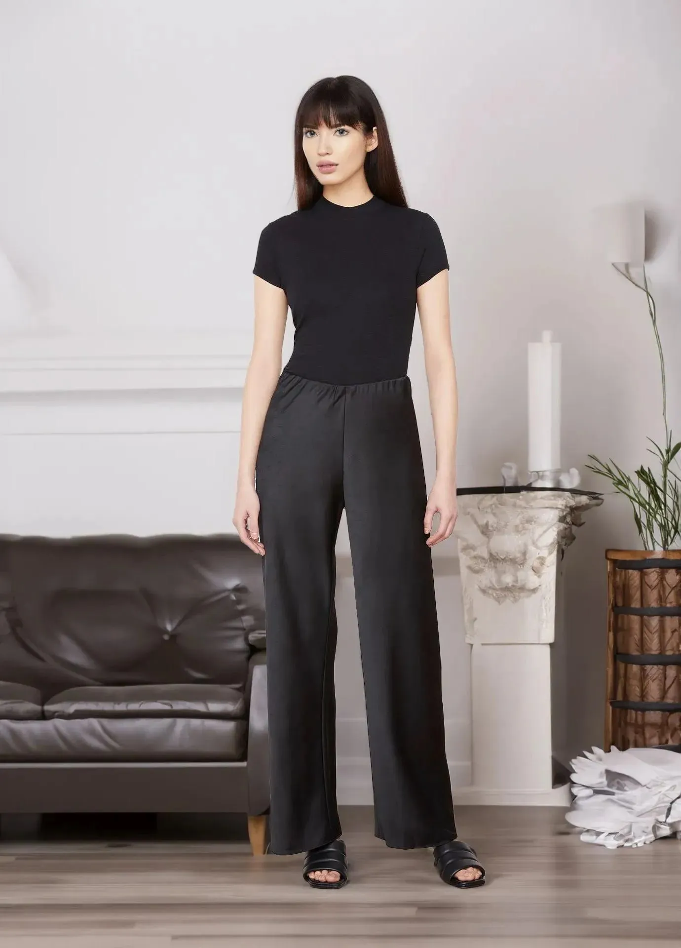 Satin Bias Pant(Buy 2 Free Shipping)