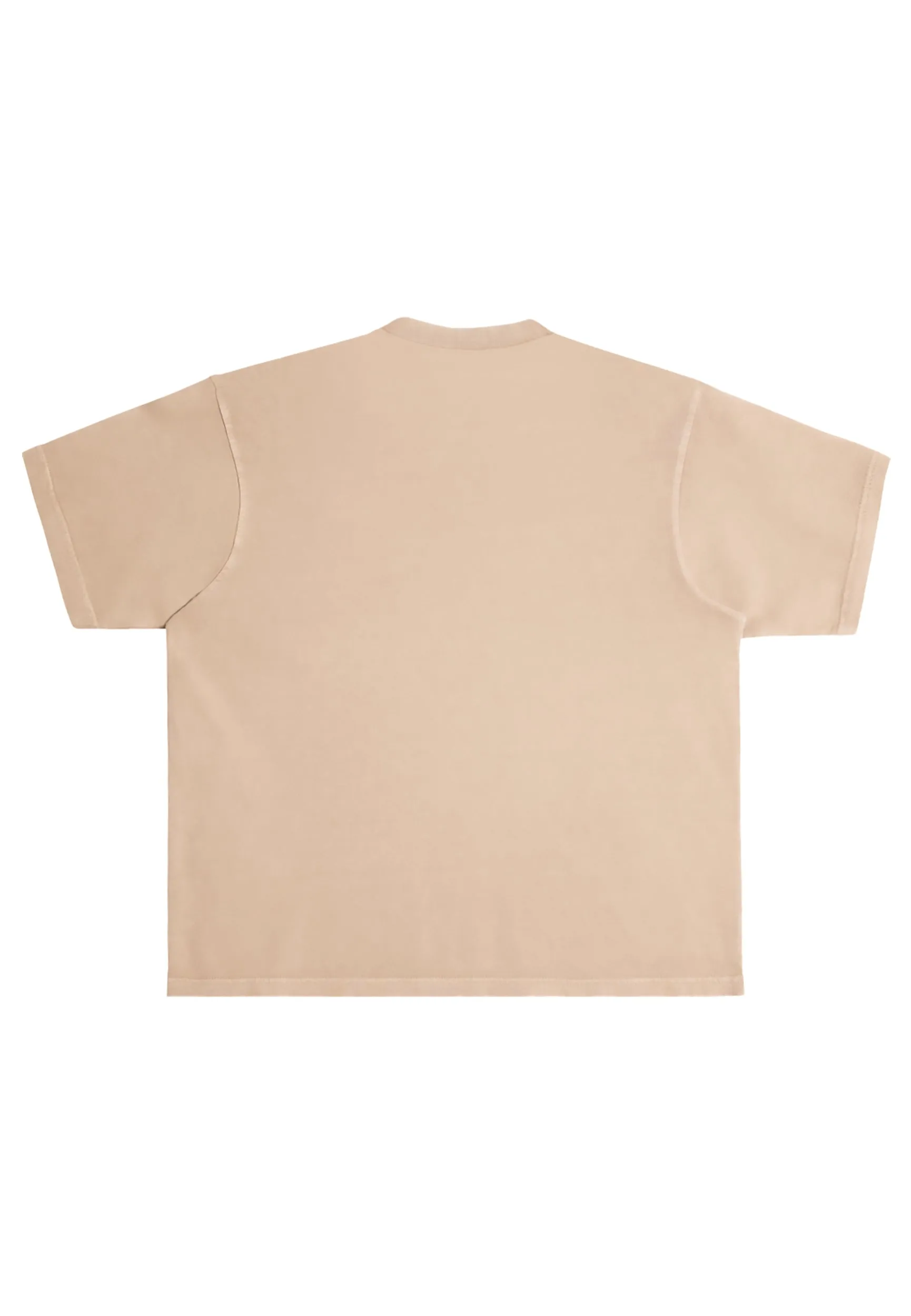 Streetwear Heavyweight Short Sleeve Tee - Burro