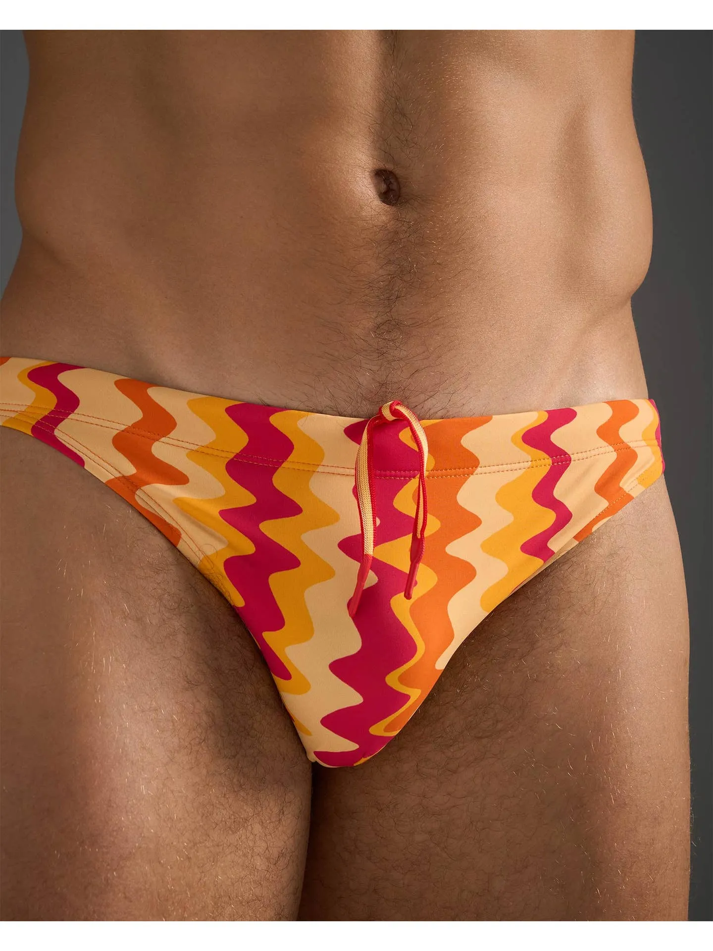 TEAMM8 Resort Bikini Swim Brief - Red Mirage