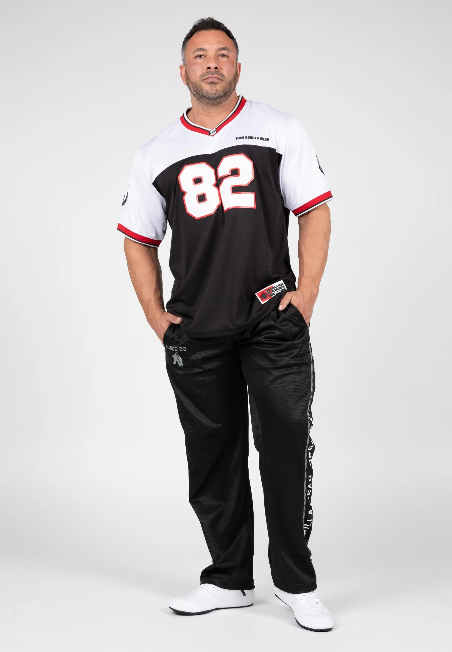 Trenton Football Jersey - Black/White