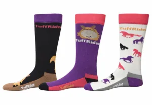 TuffRider Asher Kids Socks - 3 Pack