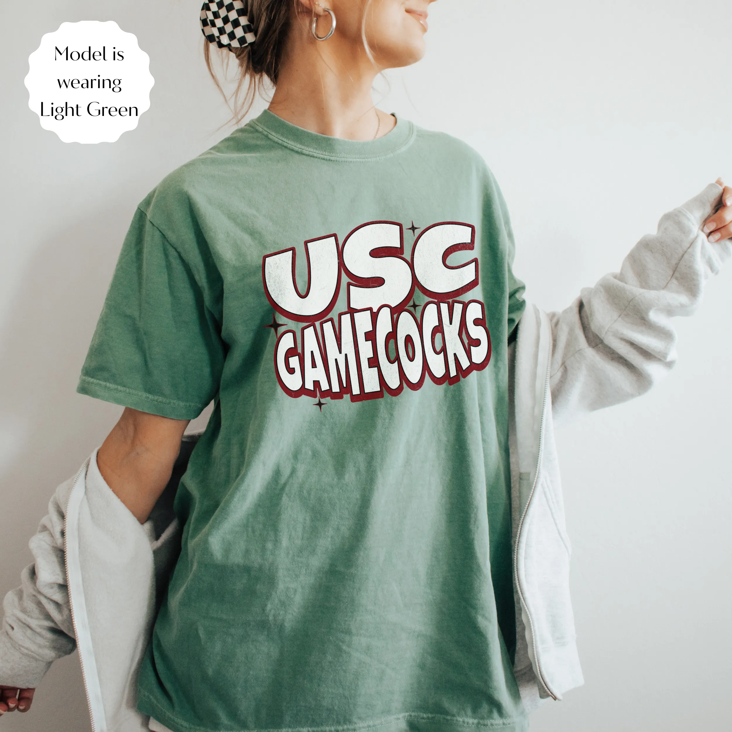 University of South Carolina "Happiness is Winning" Tee | USC Gamecocks Unisex Garment-Dyed T-shirt | Game Day and Tailgate Apparel