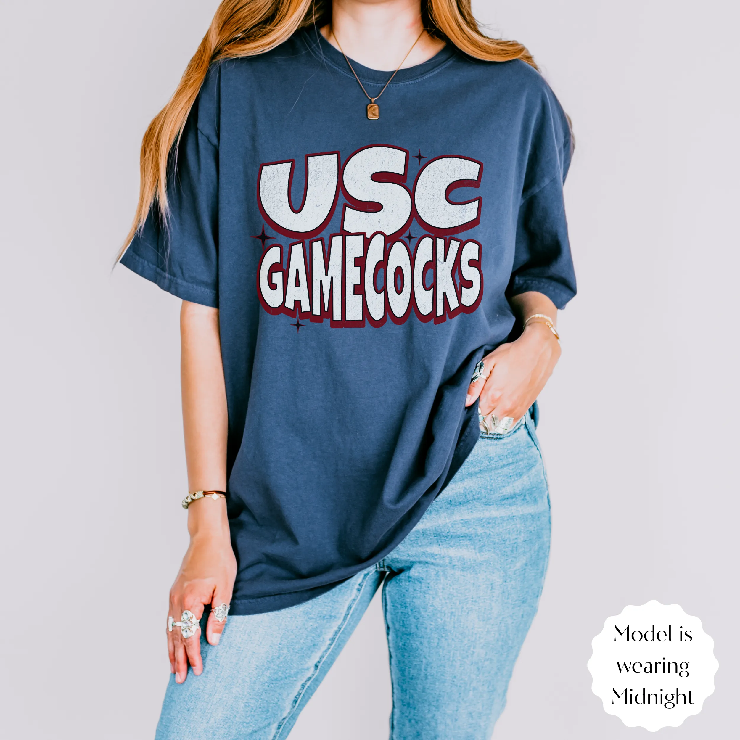 University of South Carolina "Happiness is Winning" Tee | USC Gamecocks Unisex Garment-Dyed T-shirt | Game Day and Tailgate Apparel