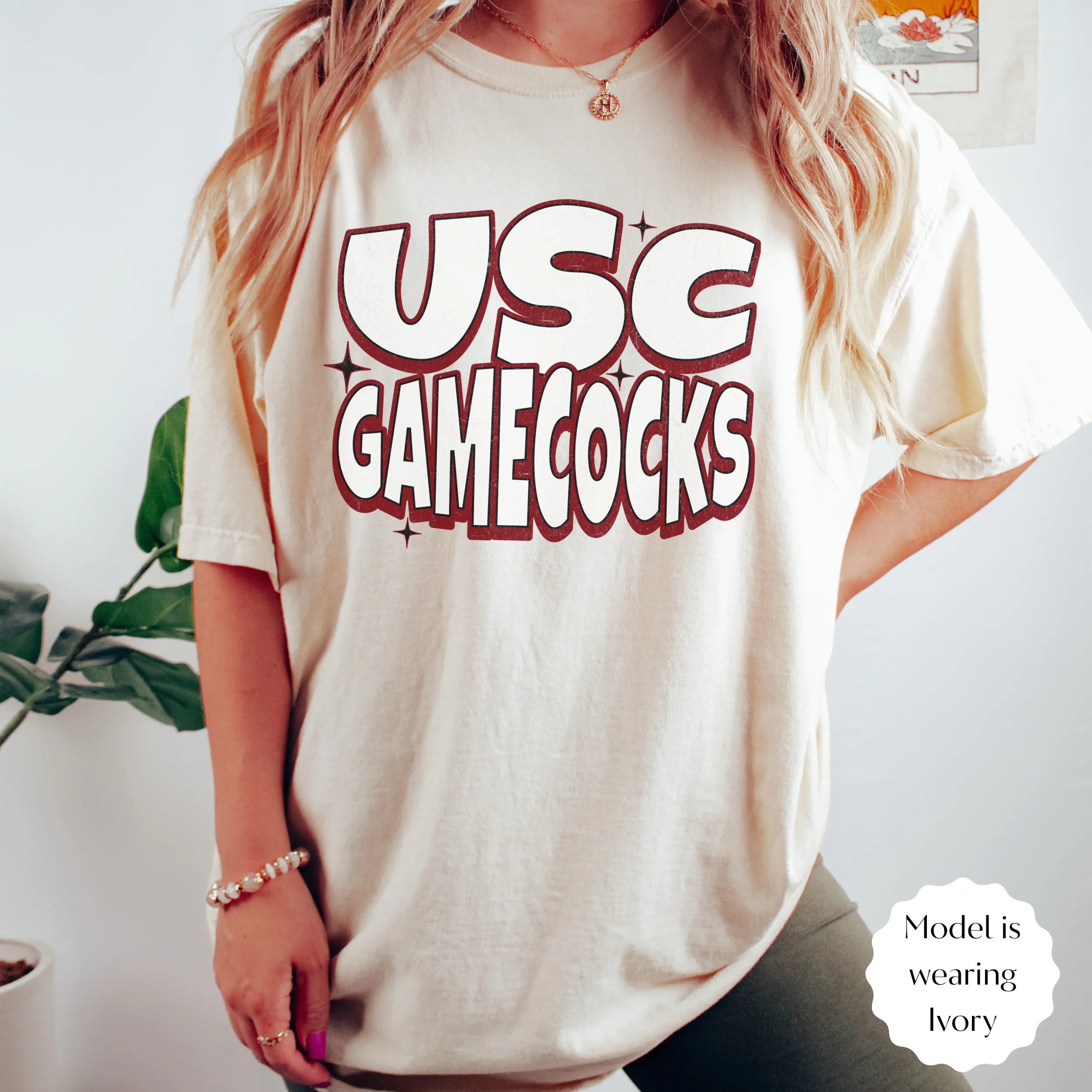 University of South Carolina "Happiness is Winning" Tee | USC Gamecocks Unisex Garment-Dyed T-shirt | Game Day and Tailgate Apparel