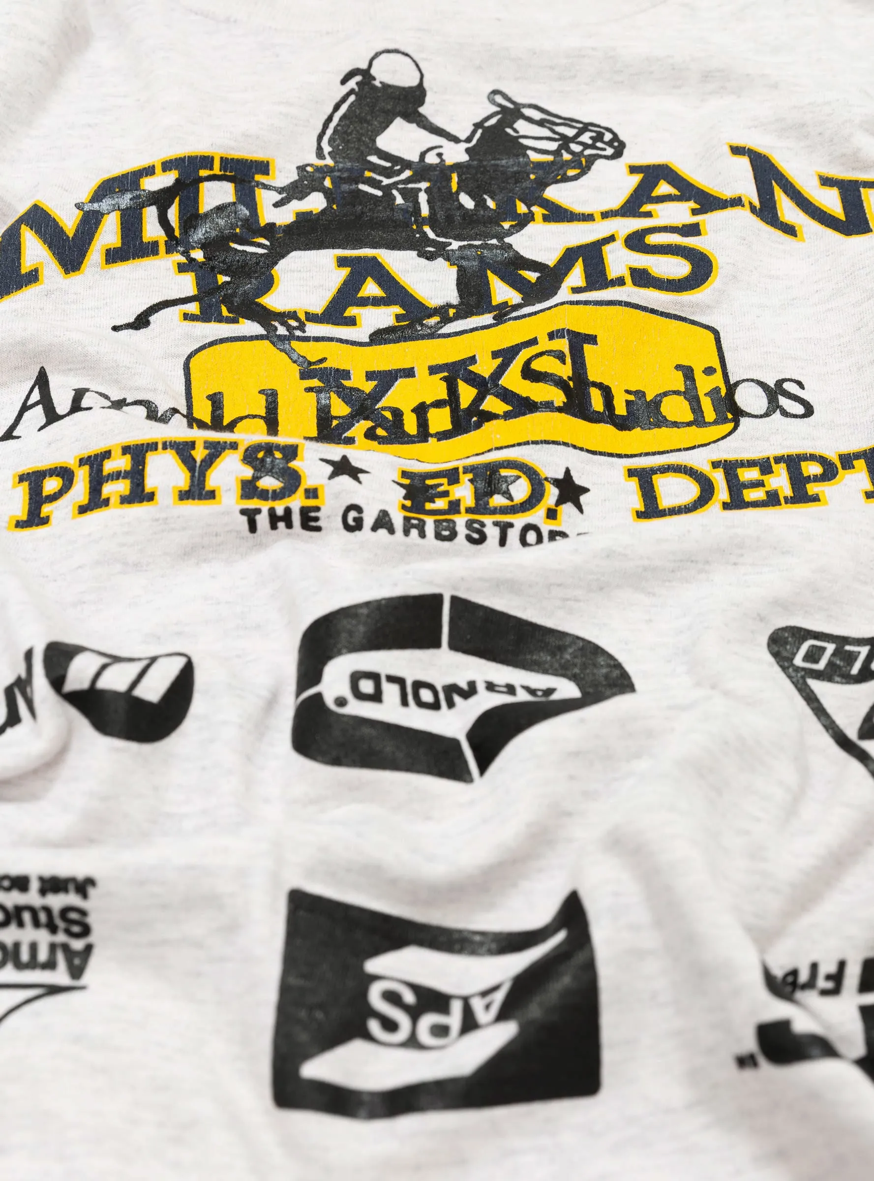 Vintage Rams T-Shirt Grey