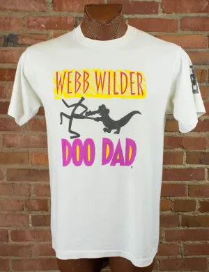 Webb Wilder 1991 Doo Dad White Concert T Shirt Unisex Large