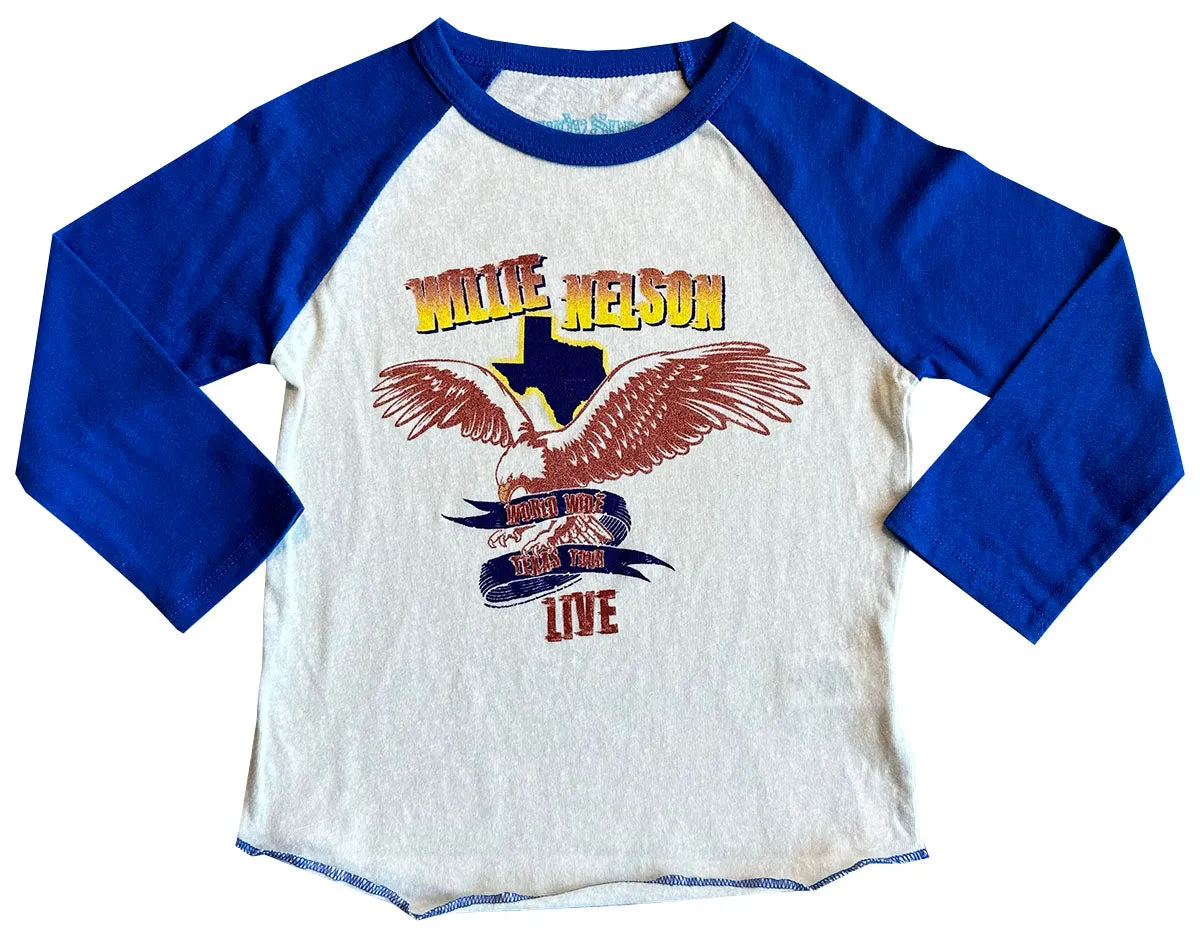 Willie Nelson Raglan Tee