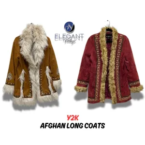 Y2K Afghan Long Coats - 08 pieces - EV0001