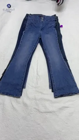 Y2K Paris Hilton Era Flared Jeans - 10 pieces - EV0023